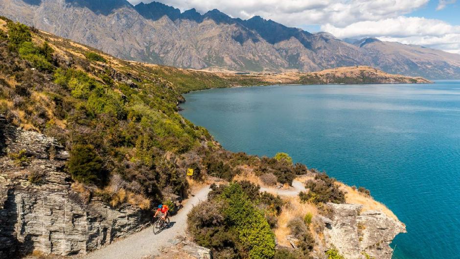 Queenstown trails on an e-bike